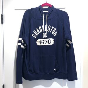 Charleston SC Navy Blue Women's Hoodie Size XL